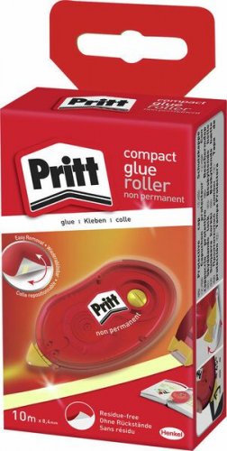 Liimarolleri Pritt Compact 8,4mmx10m irrotettava liima