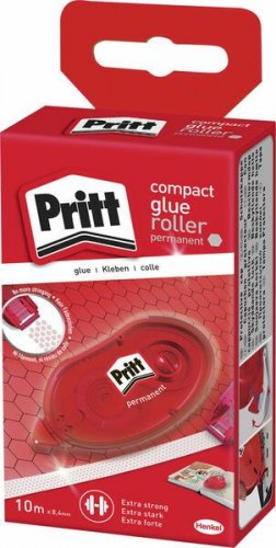 Liimarolleri Pritt Compact 8,4mmx10m pysyvä tarraliima