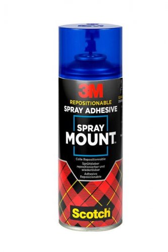 Liimasuihke 3M SprayMount pysyvä kiinnitys 400ml