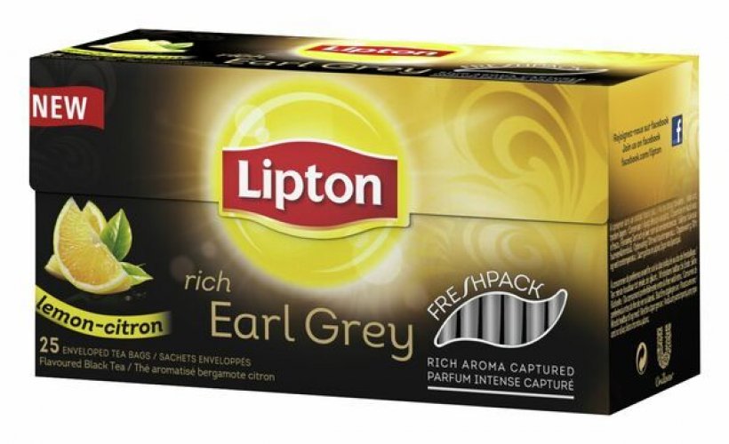 Lipton tee Lemon Rich Earl Grey