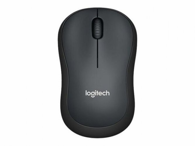 Logitech M220 silent langaton musta oikea/vasenk.