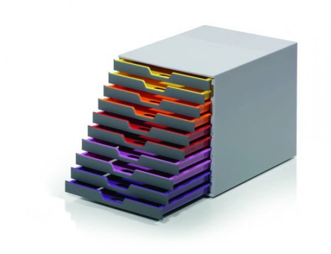 Lomakelaatikosto 10-osainen Durable Varicolor 