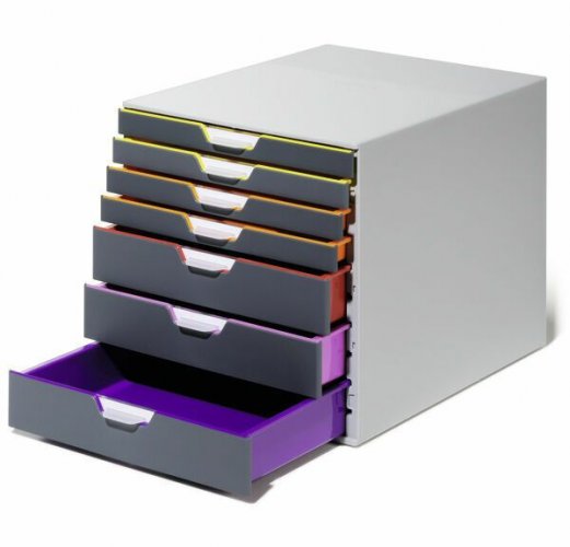 Lomakelaatikosto Durable VARICOLOR 7-osainen