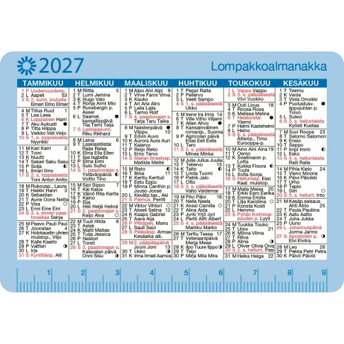 Lompakkoalmanakka Ajasto