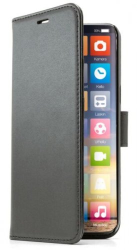 Lompakkokotelo Screenor iPhone 12 Pro Max ,musta