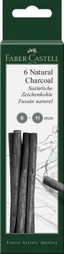 Luonnonhiili Faber-Castell riippupakattu 7-12 mm