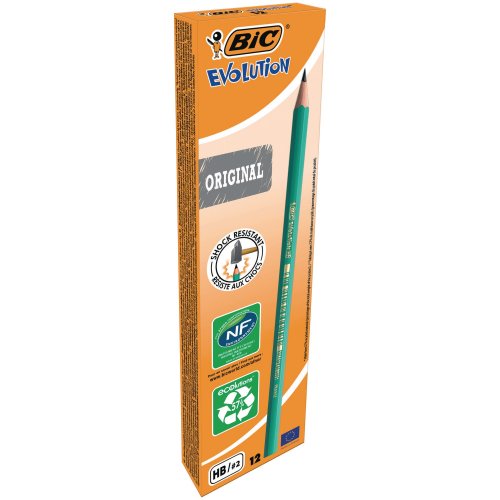 Lyijykynä Bic evolution 650 hb 12kpl