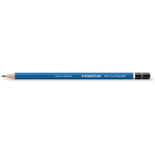 Lyijykynä staedtler lumograph100 h 12kpl