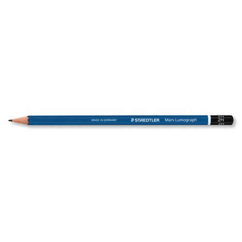 Lyijykynä Staedtler mars lumograph 2h 12kpl