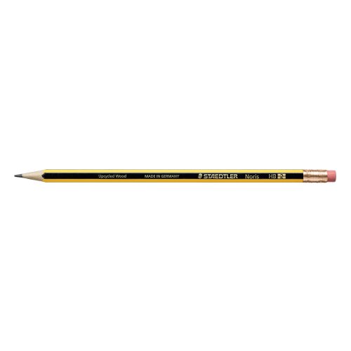 Lyijykynä Staedtler noris 122 hb kumilla 12kpl