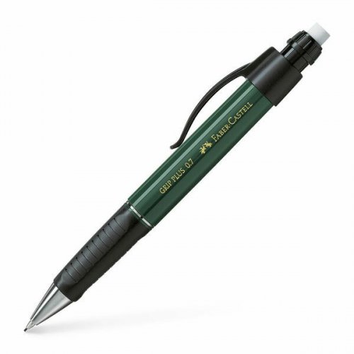 Lyijytäytekynä Faber-Castell GRIP PLUS 0,7mm tummanvihreä