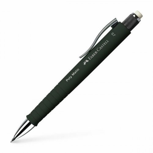 Lyijytäytekynä Faber-Castell Poly Matic 0,7 mm musta