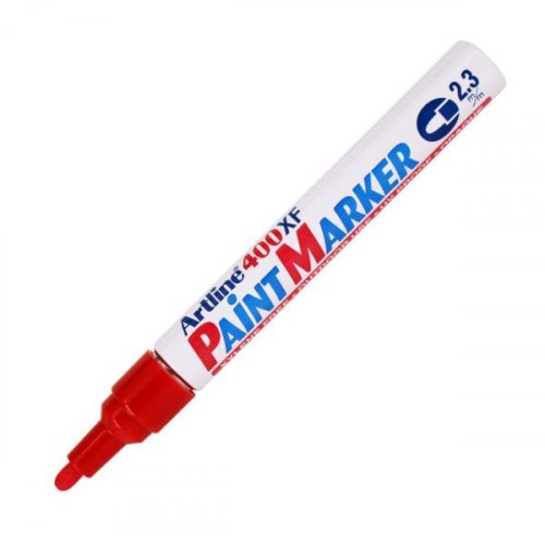 Maalikynä Artline EK-400XF punainen 2,3 mm pyöreä