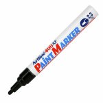 Maalikynä Artline EK-400XF musta 2,3 mm pyöreä