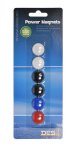 Magneettinappi DESQ Power 20mm. värilajitelma 6kpl