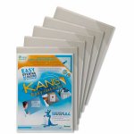 Magneettitasku A4 valkoinen