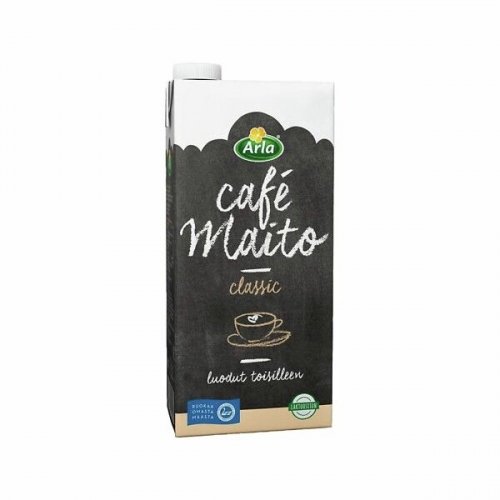 Maito Arla Cafe 12x1L Laktoositon UHT