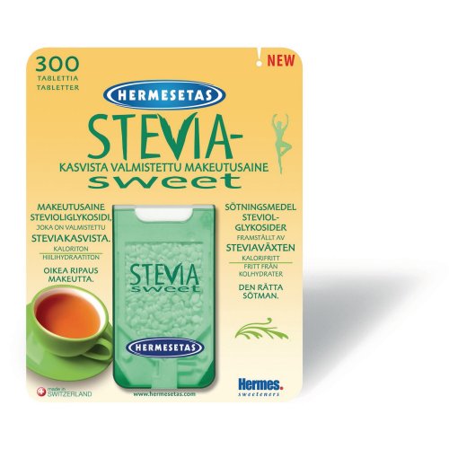 Makeutusaine Hermesetas stevia sweet 300kpl