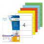 Mappi Herma Special 5095 A4/4-os /arkistointi tulostustarra 192x61mm 25ark
