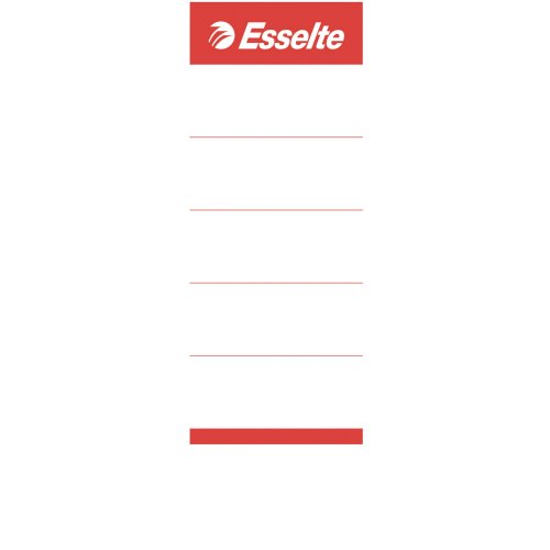 Mappietiketti esselte 50x158mm 100kpl
