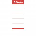 Mappietiketti esselte 50x158mm 100kpl