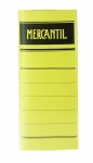 Mercantil Tarraetiketti 7cm keltainen 100kpl
