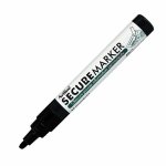 Markkeri Artline Secure 4,0mm musta pyöreä kärki (EKSC-4)
