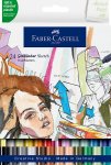 Markkeri Faber-Castell Sketch Goldfaber taiteilijatussi 24 väriä/sarja