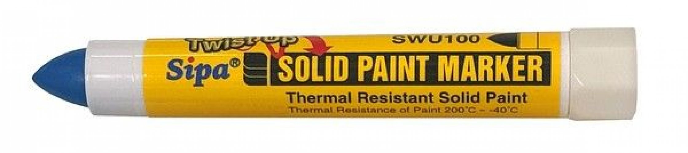 Markkeri Sipa Solid sininen Twist Up SWU100