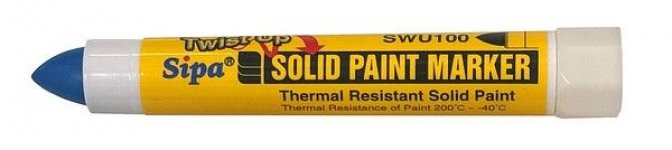 Markkeri Sipa Solid sininen Twist Up SWU100