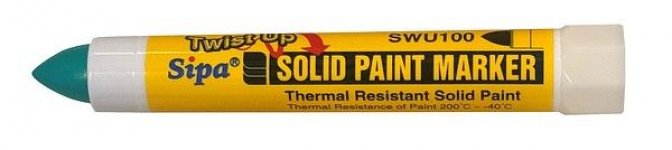 Markkeri Sipa Solid vihreä Twist Up SWU100