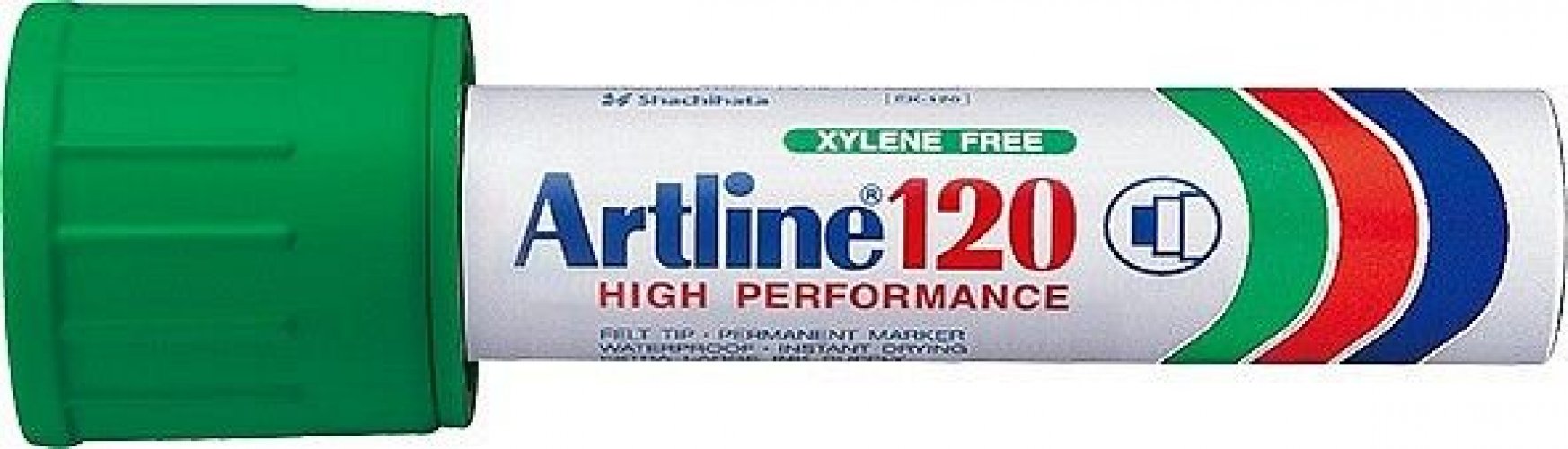 Merkintäkynä Artline 120 Heavy Duty vihreä 20mm viistokärki