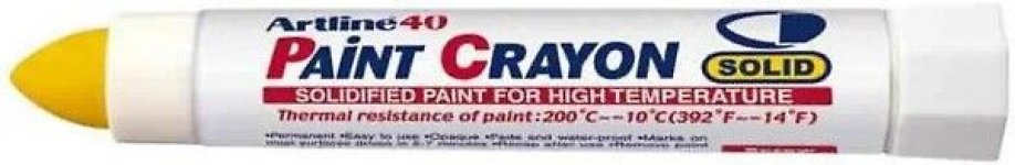 Merkintäkynä Artline EK-40 keltainen (12kpl/ras)