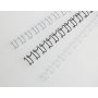Metallikierre multibind GBC 6mm 21 kierrettä musta 100pak
