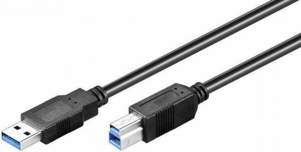 MicroConnect 3.0m USB 3.0 A-B M/M USB-tulostinlaitekaapeli