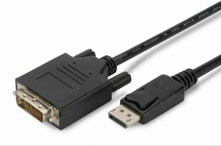MicroConnect Displayport-DVI 2m musta