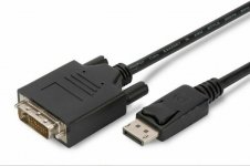 MicroConnect Displayport-DVI 2m musta