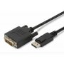 MicroConnect Displayport-DVI 2m musta