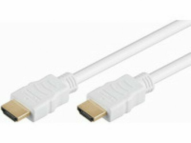 MicroConnect HDMI 19-19 10m V.1.4 uros-uros valkoinen