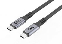 MicroConnect USB-C to USB-C 5m 100W, 20Gpbs, 4K60Hz musta