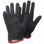 Mikronäppylä hanska 8/M musta näppyläkuvioitu