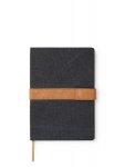 Muistikirja A5 Bosler viivat musta