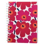 Muistikirja Marimekko Unikko punainen A5
