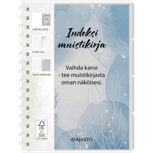 Muistikirja Ajasto indeksi