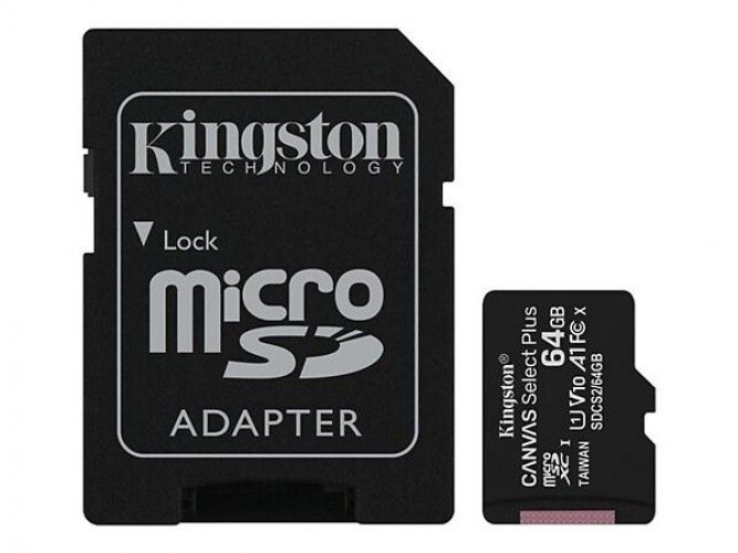Muistikortti Kingston SDXC 64GB