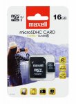 Maxell microSDHC 16GB muistikortti+adapteri