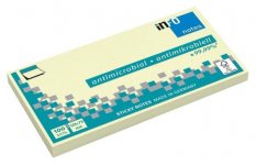 Muistilappu inFO Hygenic 75X125 mm 100 arkkia keltainen 75x125 mm, 12/pkt