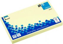 Muistilappu keltainen 125x75mm 12x100kpl
