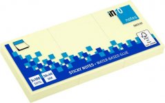 Muistilappu keltainen 38x51mm 12x100kpl
