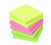 Muistilappu Info Notes Brilliant 75x75mm värilajitelma 6x100kpl